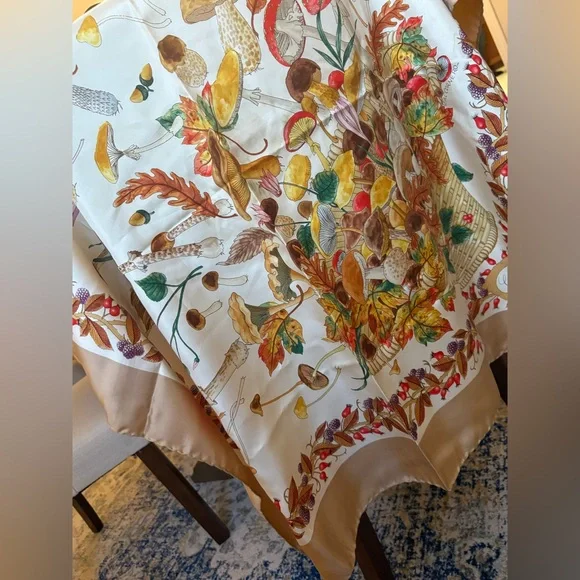 Gucci Multicolor Silk Scarf - Picture 1 of 2